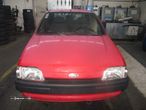 Carro MOT: G6A CXVEL: 87WTJB FORD FIESTA 1993 1.1 50CV 5P VERMELHO GASOLINA - 1