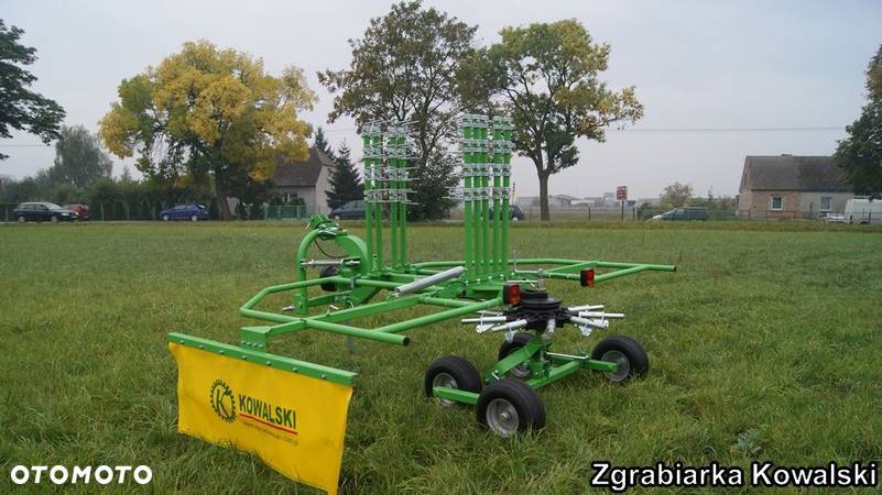 NOWA Zgrabiarka karuzelowa wirnikowa Talex 3,5m 3,6m 4,2m  tandem Metal-Technik JANPOL  Kowalski - 16