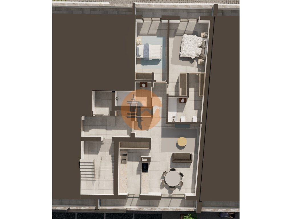 Apartamento T2 - Novo - em construção em São Bras de Alpo...