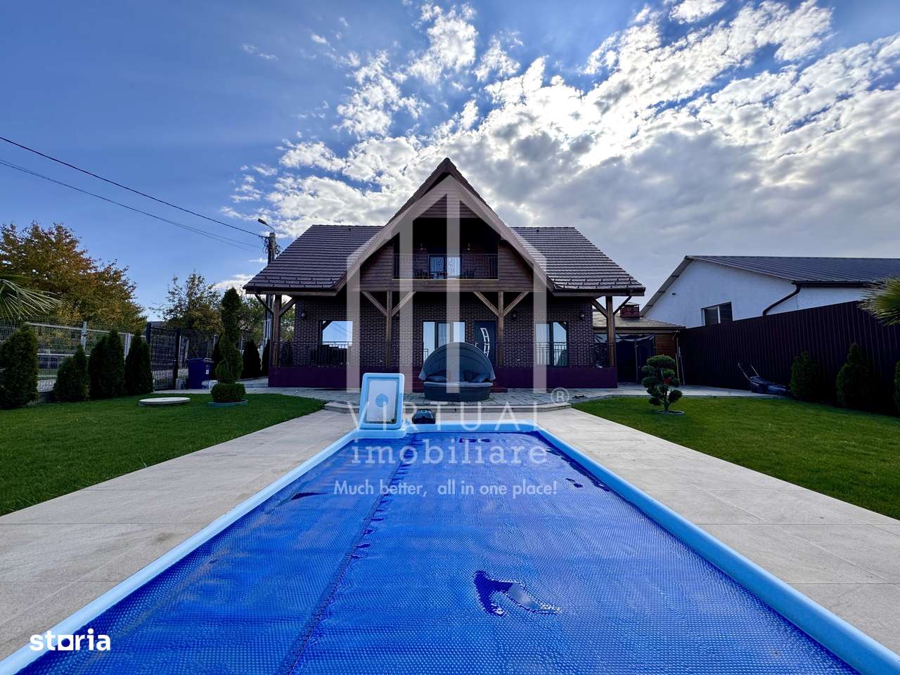 Casa individuala cu 5 camere, 648mp tere, garaj, filigorie, Daia - Imagine principală: 2/20