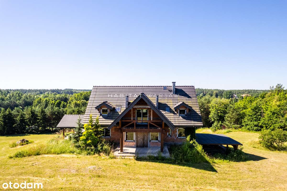Dom z potencjałem w otoczeniu jeziora i lasu-7