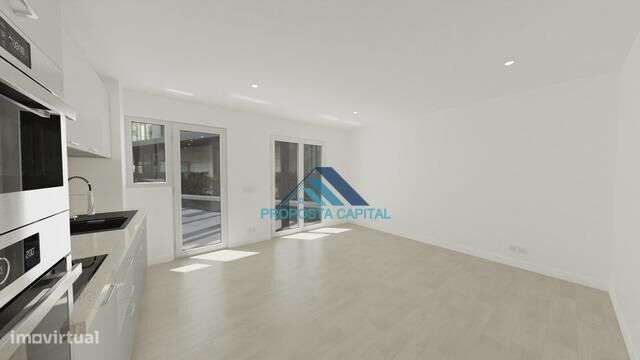 T0 com terraço em Alvalade – Rua Doutor Gama Barros-9