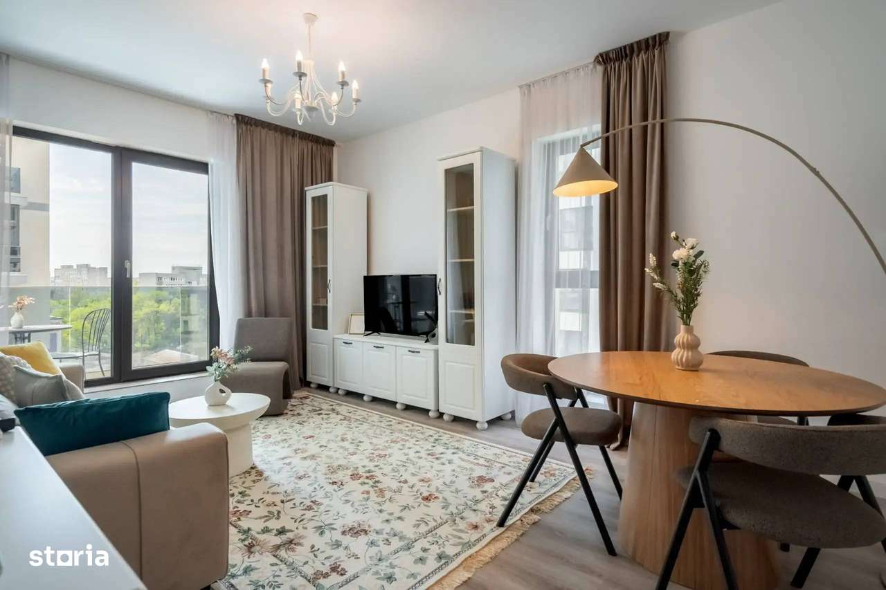 Apartament 2 camere mobilat la cheie Exigent Plaza
