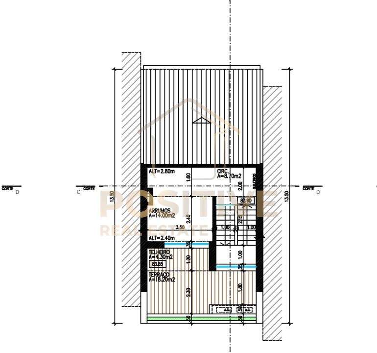 Moradia T3 com piscina Ericeira-48