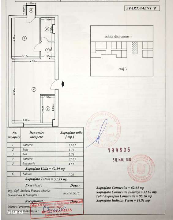De vanzare 2 camere in Berceni - 10 min metrou Aparatori, str Moldovit - Imagine principală: 2/19