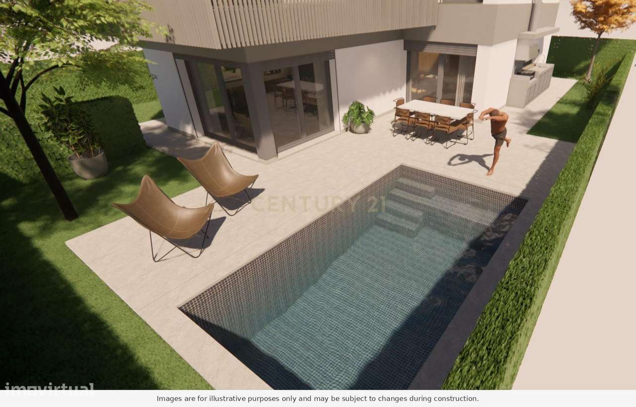 Villa 140 | Moradia com Projeto de Arquitetura Contemporânea, Piscina-5