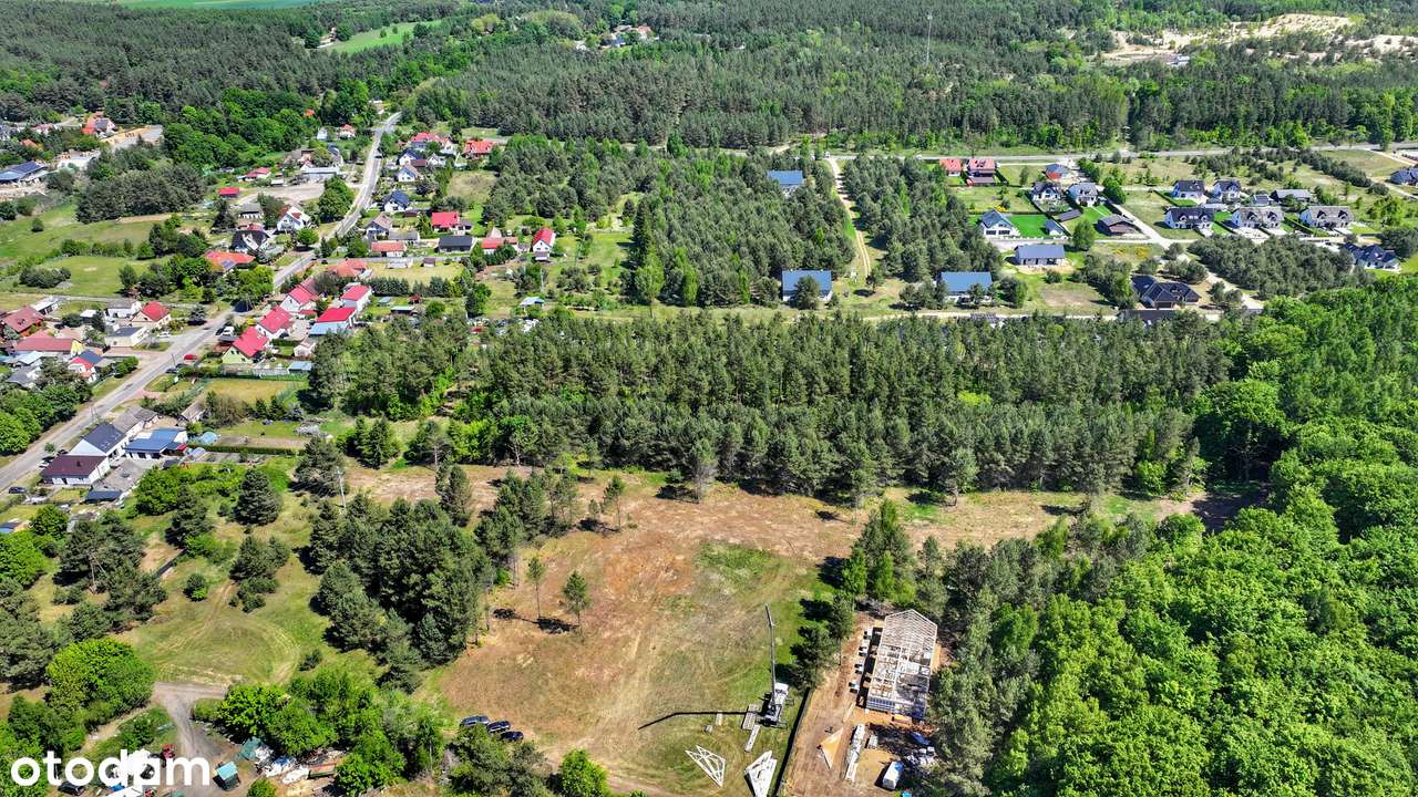 Działki budowalne w Krzynce przy lesie w spokojnej okolicy-11