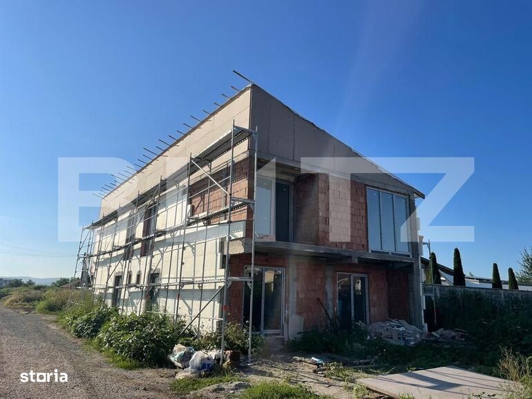 Duplex nou, 140 mp, 380 mp teren, zona Dealul Furcilor