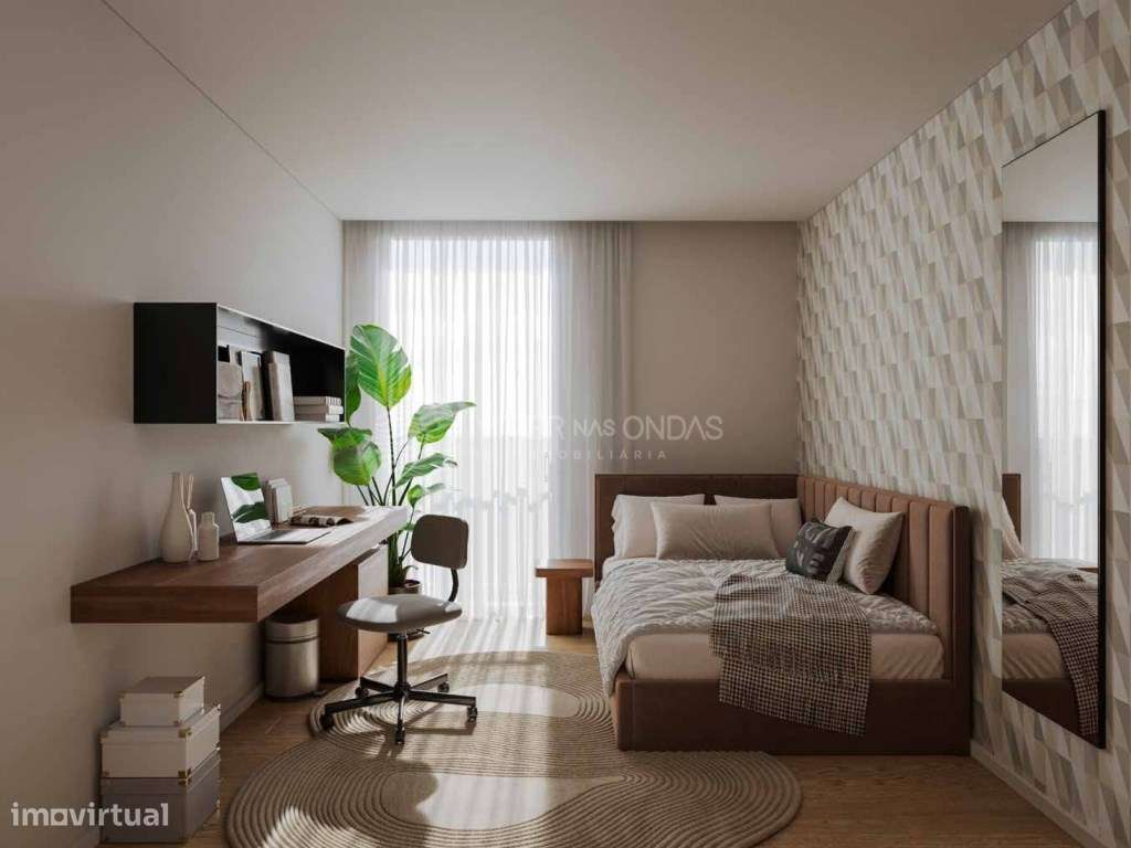 Apartamento T2 com varanda e parqueamento no Porto. - Grande imagem: 3/41