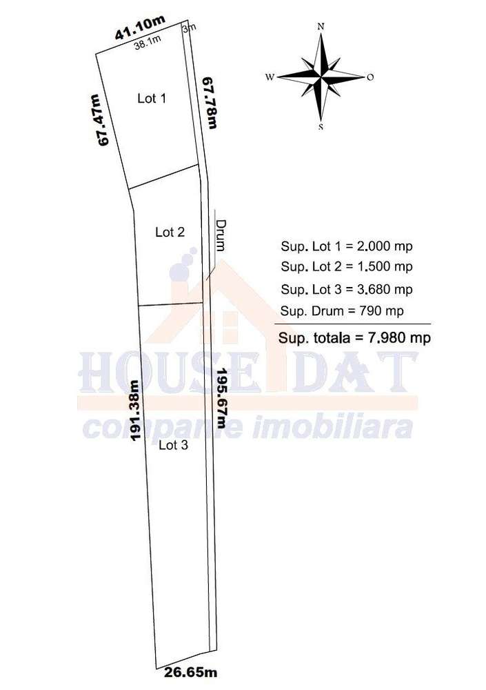 Vanzare teren Ciolpani, 1500 mp - Imagine principală: 4/8