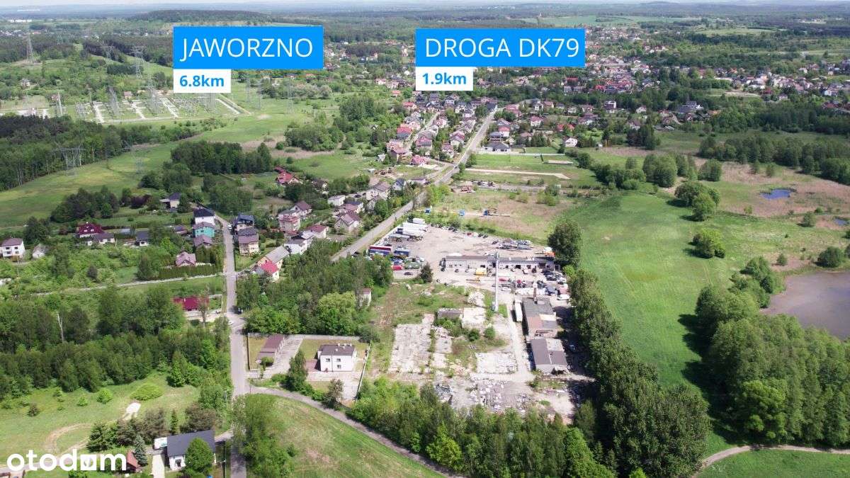 Jaworzno teren Przemysłowy 1,17 ha , blisko A4 - Pełny obrazek: 5/7