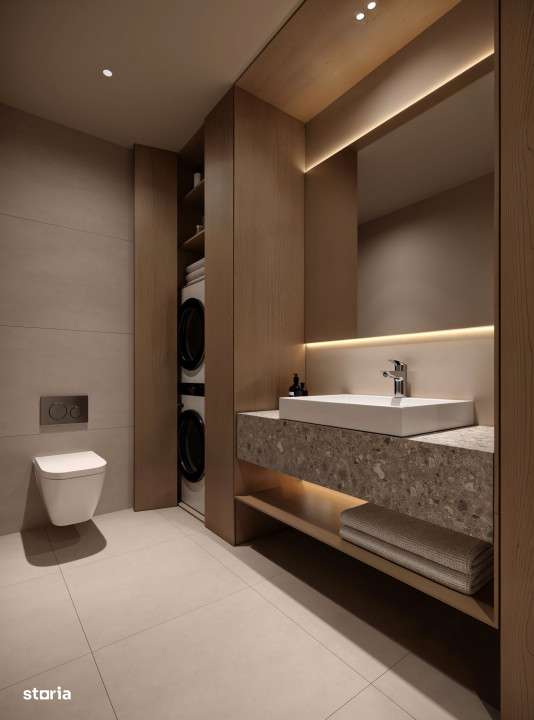 Apartament cu 2 camere de vanzare, zona semicentrala, finisat! - Imagine principală: 3/4