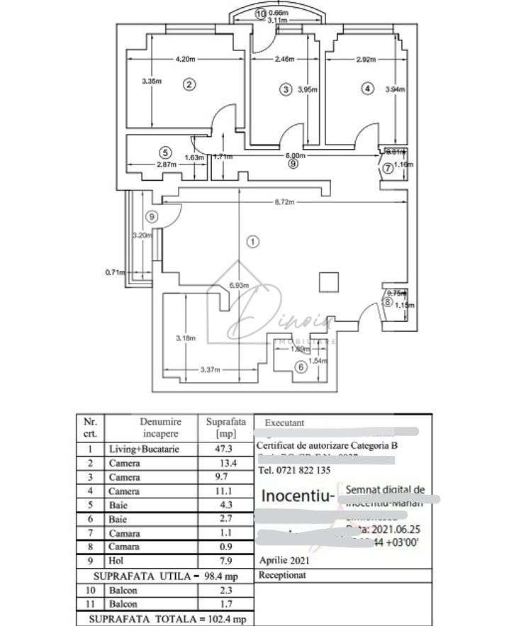 COM 0% I Apartament 4 camere  Alba Iulia I B-dul Unirii I Ultracentral - Imagine principală: 2/17