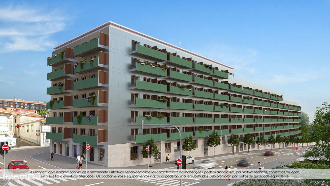 T1 Novo com LUGAR DE GARAGEM, a 800m da Estação do Metro-10