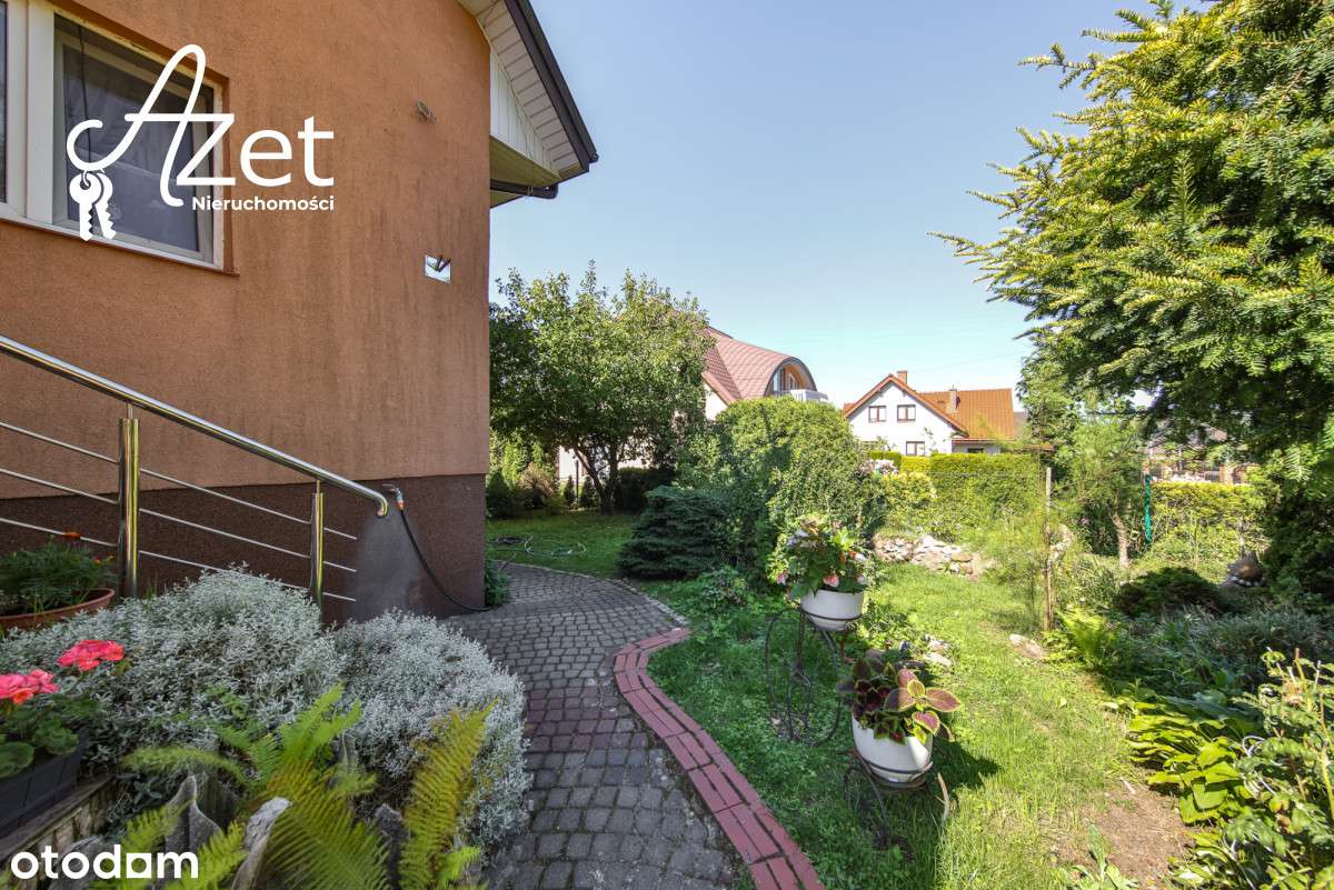 Marzenie rodziny, bliźniak z przepięknym ogrodem.-13