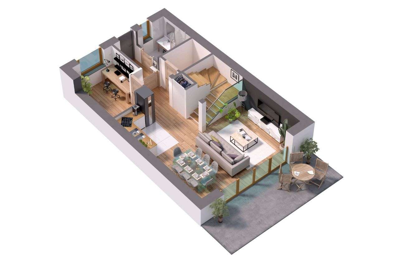 OSTATNI GOTOWY Apartament w Suchym Lesie ul. Kubackiego 16/2 - Pełny obrazek: 5/13