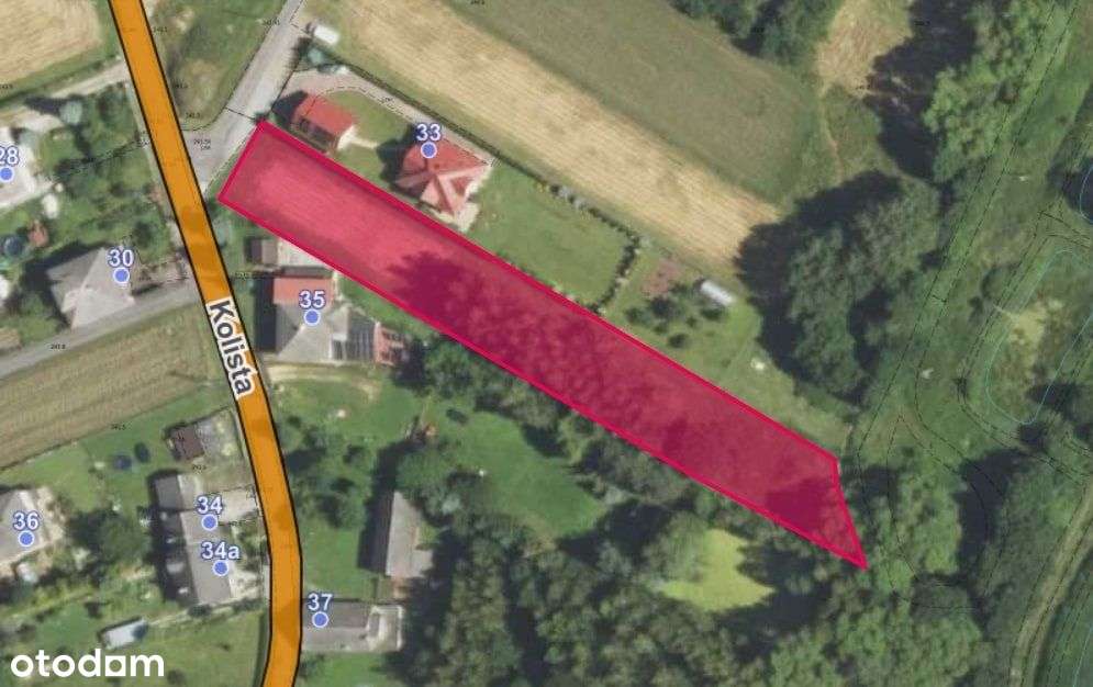 Działka w Grojcu ul. Kolista-8
