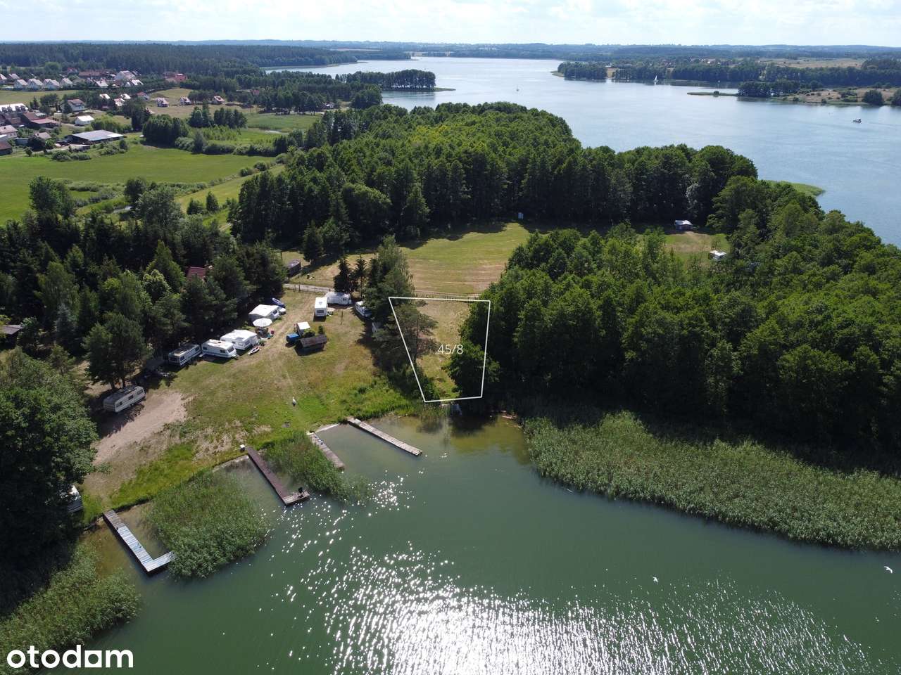 Mazurskie Siedlisko z Linią Brzegową nad jeziorem Ryńskim - SWJM - PNB - Pełny obrazek: 4/13