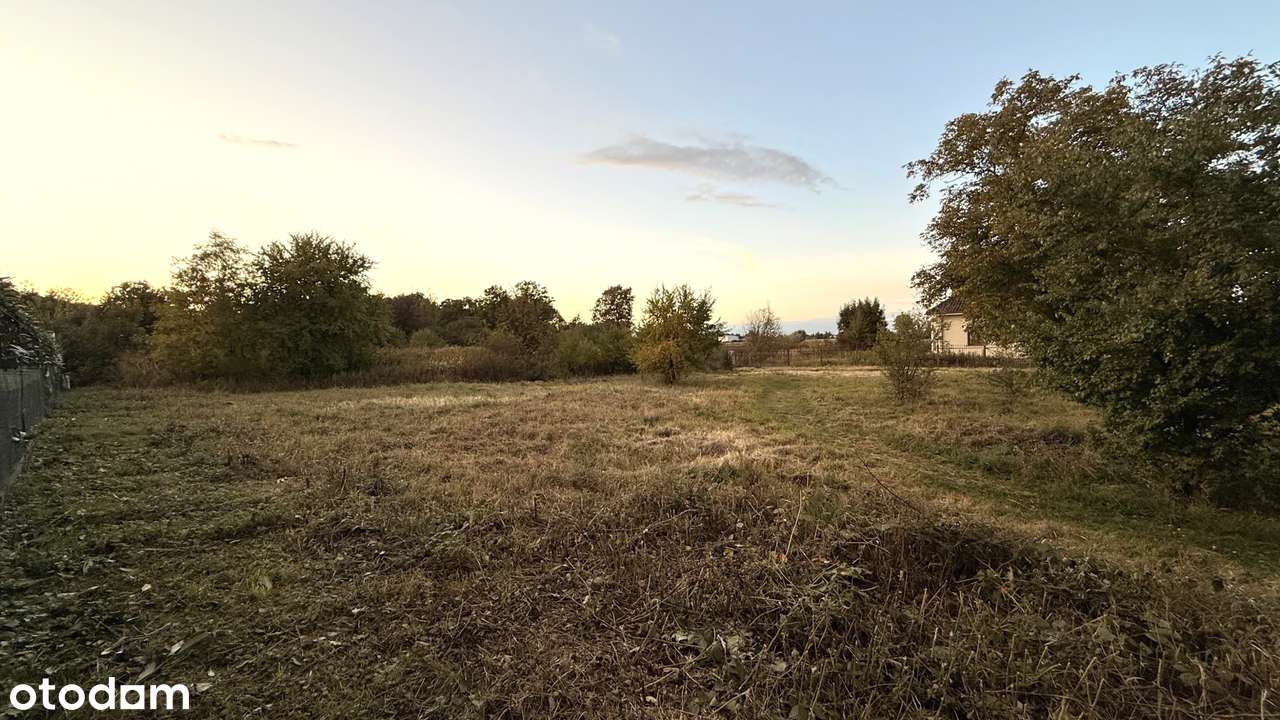 Działka idealna pod budowę Twojego domu✦1178m2✦do Wrocławia 2 min.-3