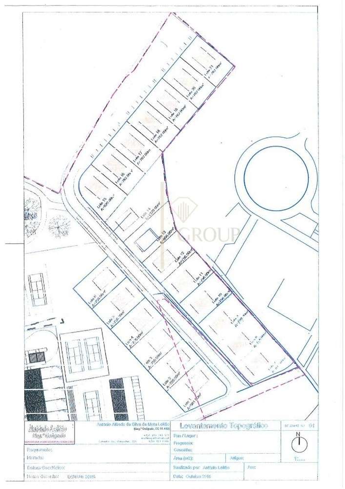 Terreno bem localizado em Arcozelo confinante com o Externato Nossa Se - Grande imagem: 4/4