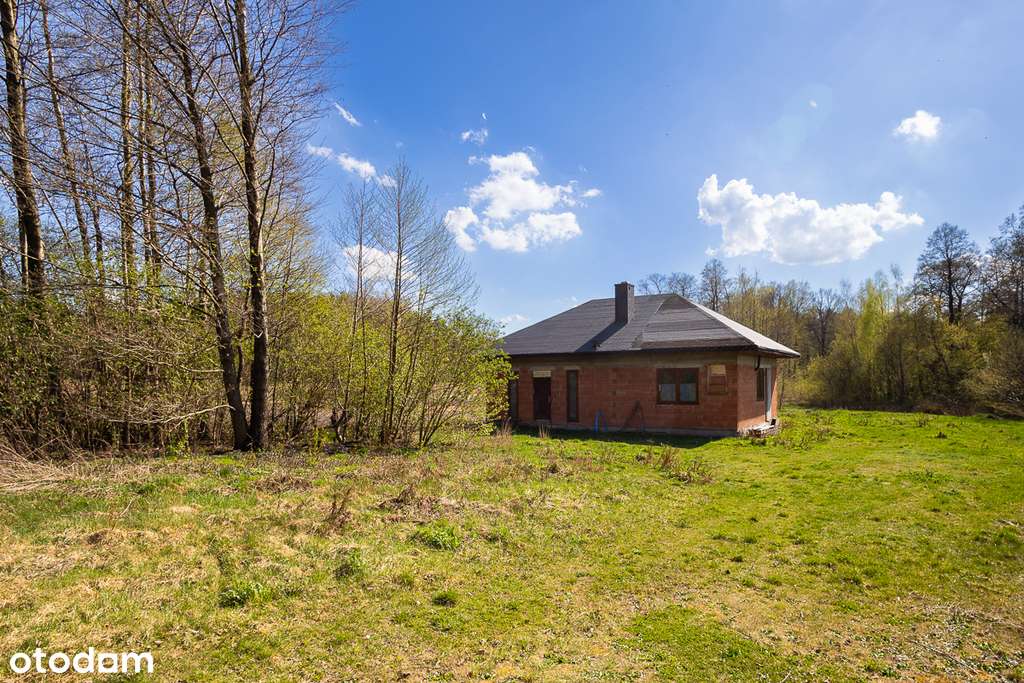 w stanie deweloperskim, na działce o pow. 3 490 m2 - Pełny obrazek: 1/13