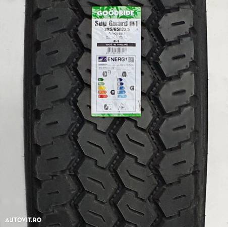 385/65 R 22.5 Goodride, Sup Guard M1 160K 20PR, All Position Directie Remorca ON/OFF - 2