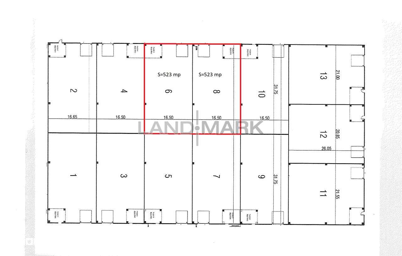 Hala industriala Timisoara,1100 mp,E xterior NORD-7