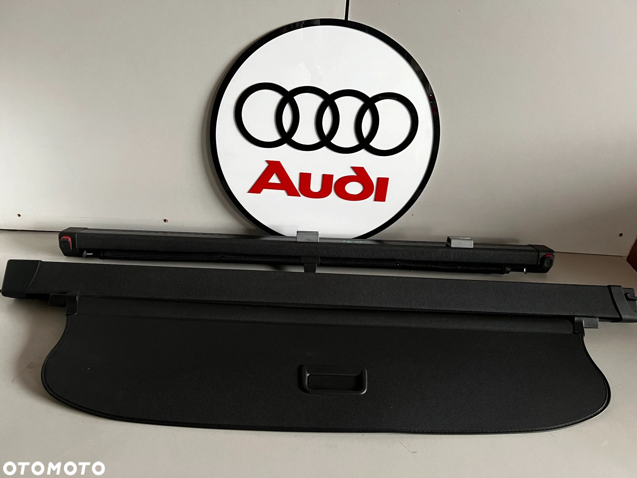 Audi Q5 80A 2016-2024 Roleta Bagażnika SIATKA Czarna Oryginalna - 1