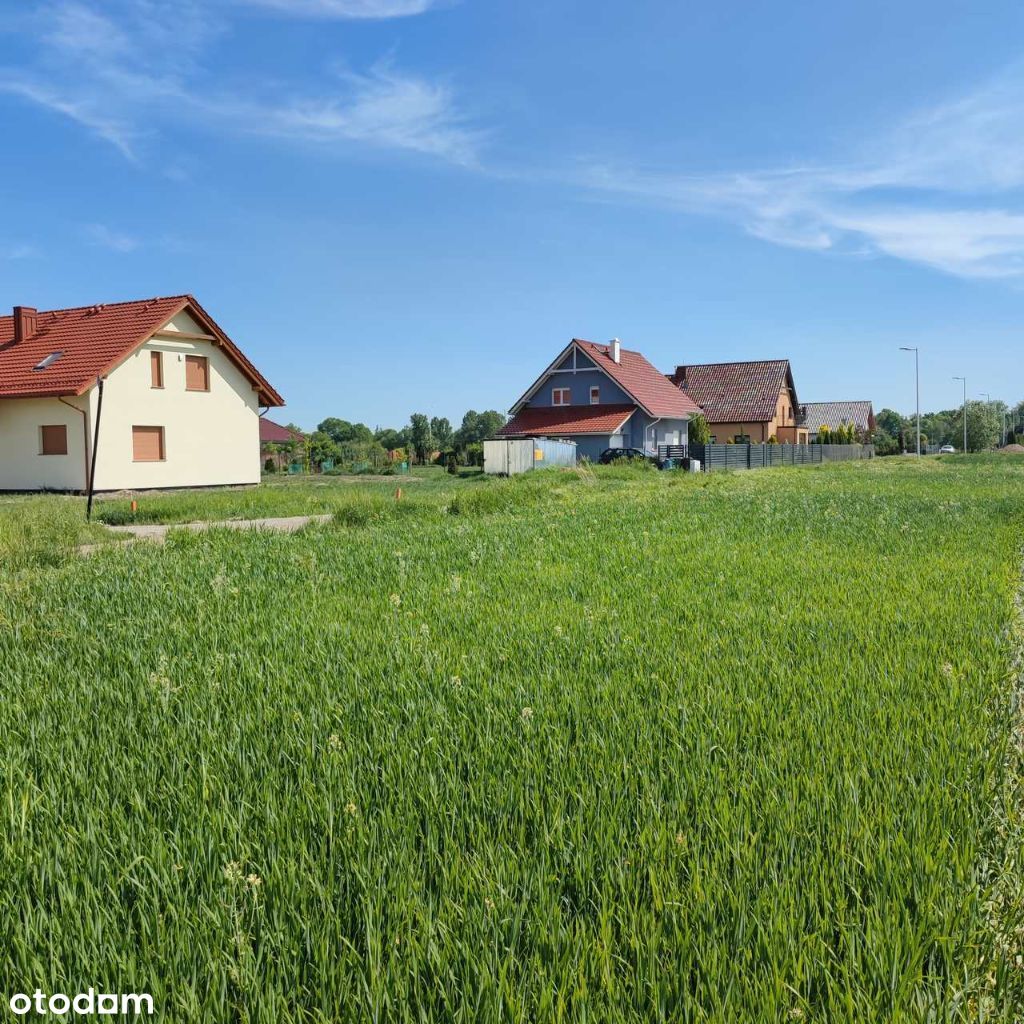 Duża działka budowlana pod Kątami Wrocławskimi