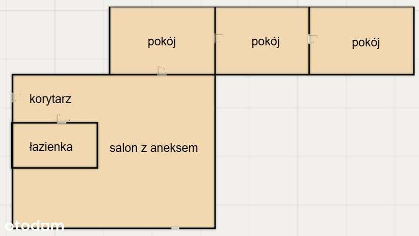 Odświeżone mieszkanie 4 pok. gotowe do wejścia-13