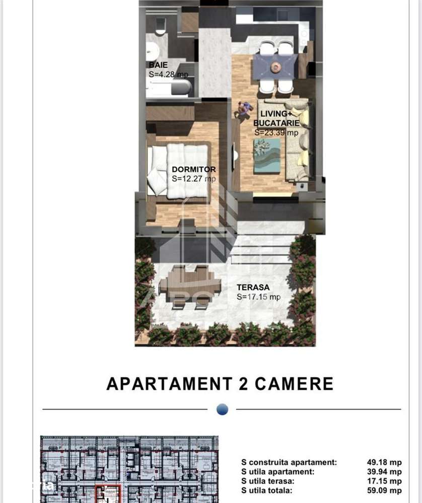 Apartamente de vanzare cu 2 camere, predare la cheie, Torontalului-16