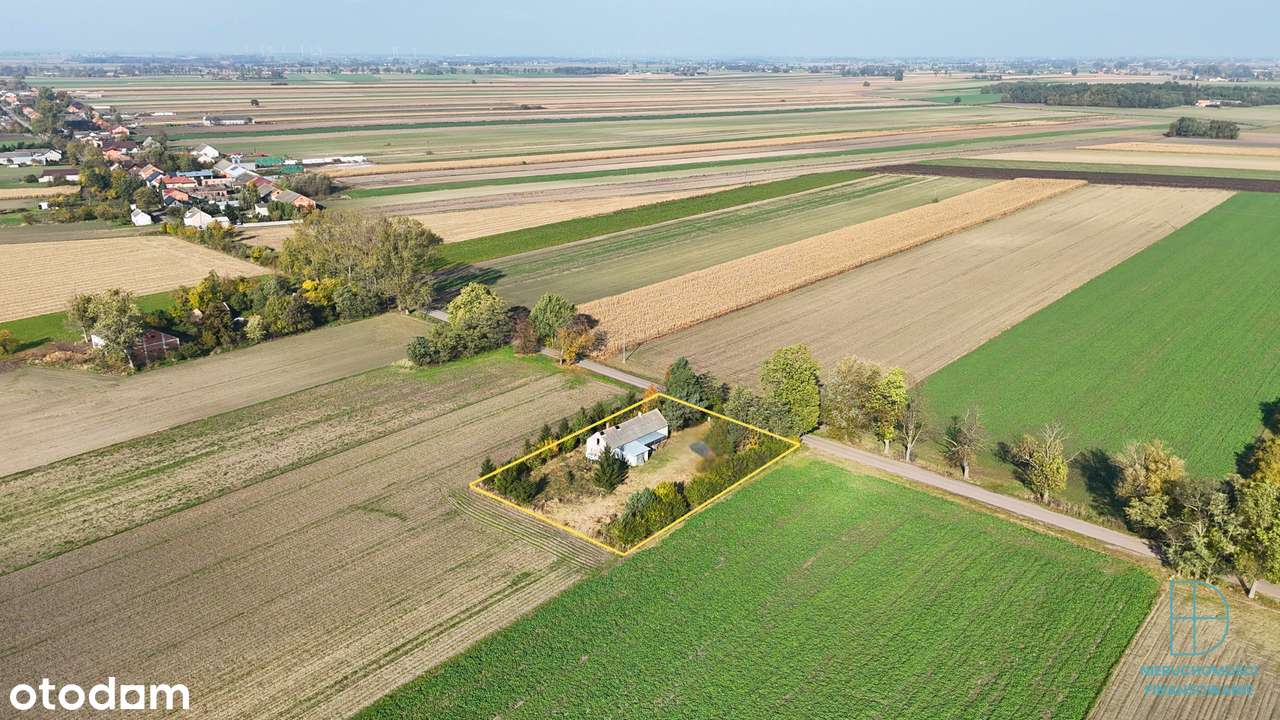 Działka z potencjałem wśród pól i zieleni – Gosławice, 2045 m²-13