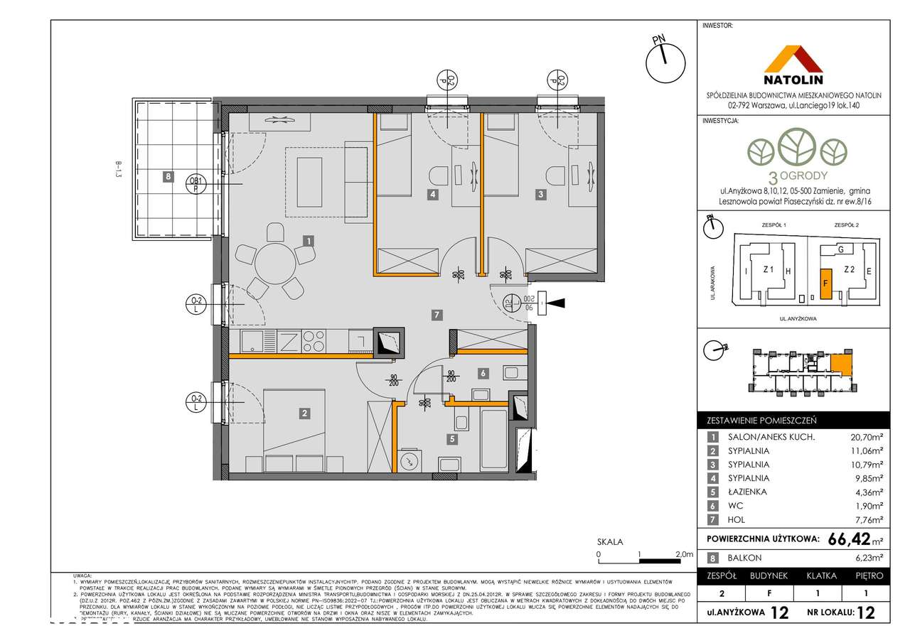ustawne 4-pok. mieszkanie 12_12 - Pełny obrazek: 2/7