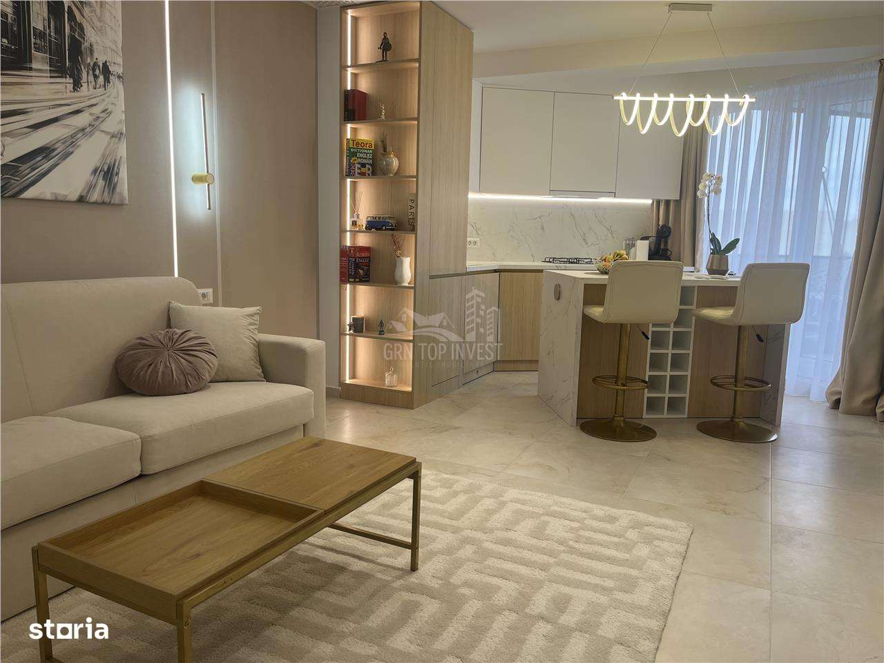 Studio NOU de LUX cu terasa 2 parcari si boxa - Evo Residence - Imagine principală: 5/16