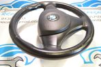 VOLANTE GUIADOR COMPLETO BMW SERIE 1 E87 SERIE 1 E81 E82 COUPE E88 CABRIO PELE AIRBAG - 2