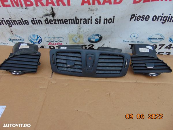 Grile ventilatie Renault Megane 3 an 2008-2016 grile aer bord caldura ac dezmembrez - 1