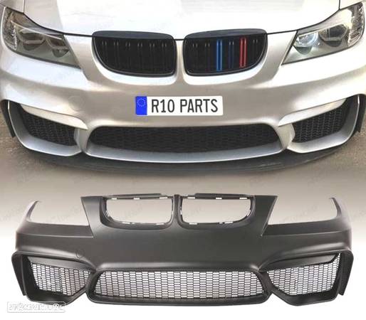 PARA-CHOQUES FRONTAL PARA BMW E90 E91 05-08 LOOK M4 - 1