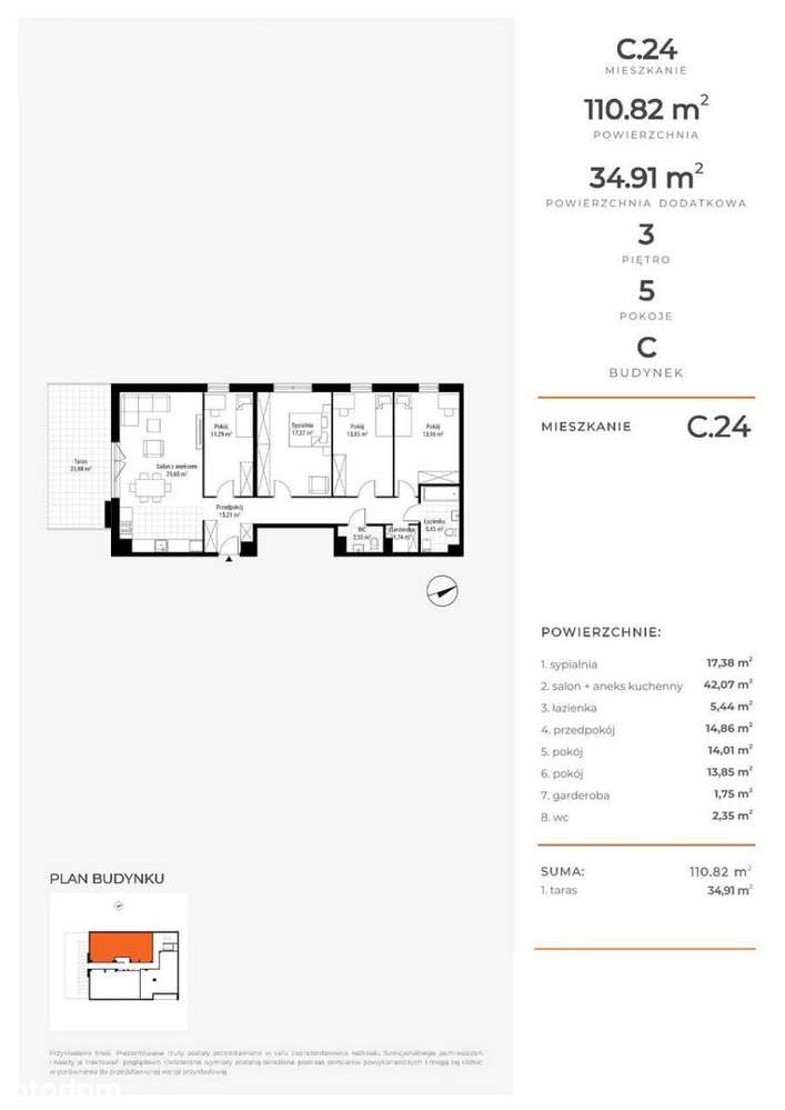 ‼️duży Taras‼️centrum ‼️ - Pełny obrazek: 5/5