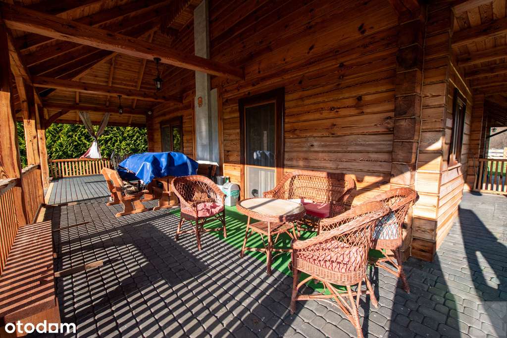 Dom z pełnego bala z zarybionym stawem - Pełny obrazek: 5/20