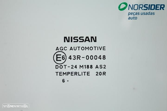Vidro porta tras direita Nissan Qashqai|07-10 - 3