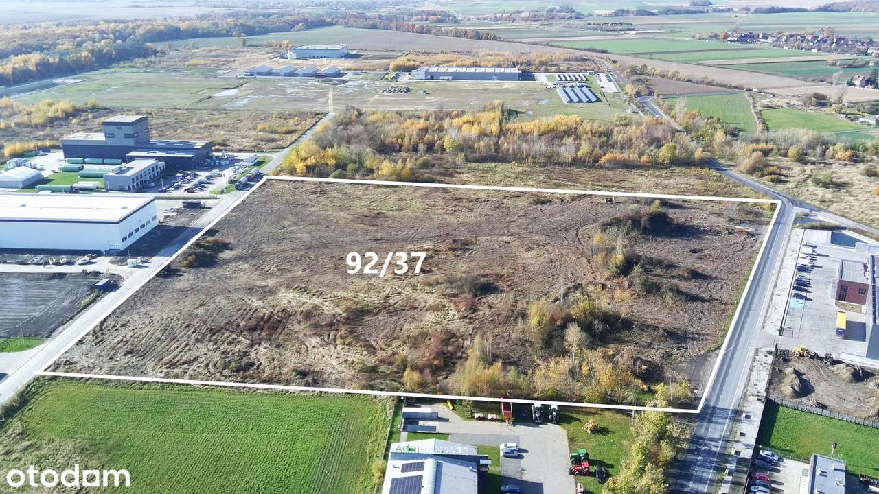 Na Sprzedaż Uzbrojony Grunt  5 Ha pod Aktywność Gospodarczą Blisko A4 - Pełny obrazek: 3/20