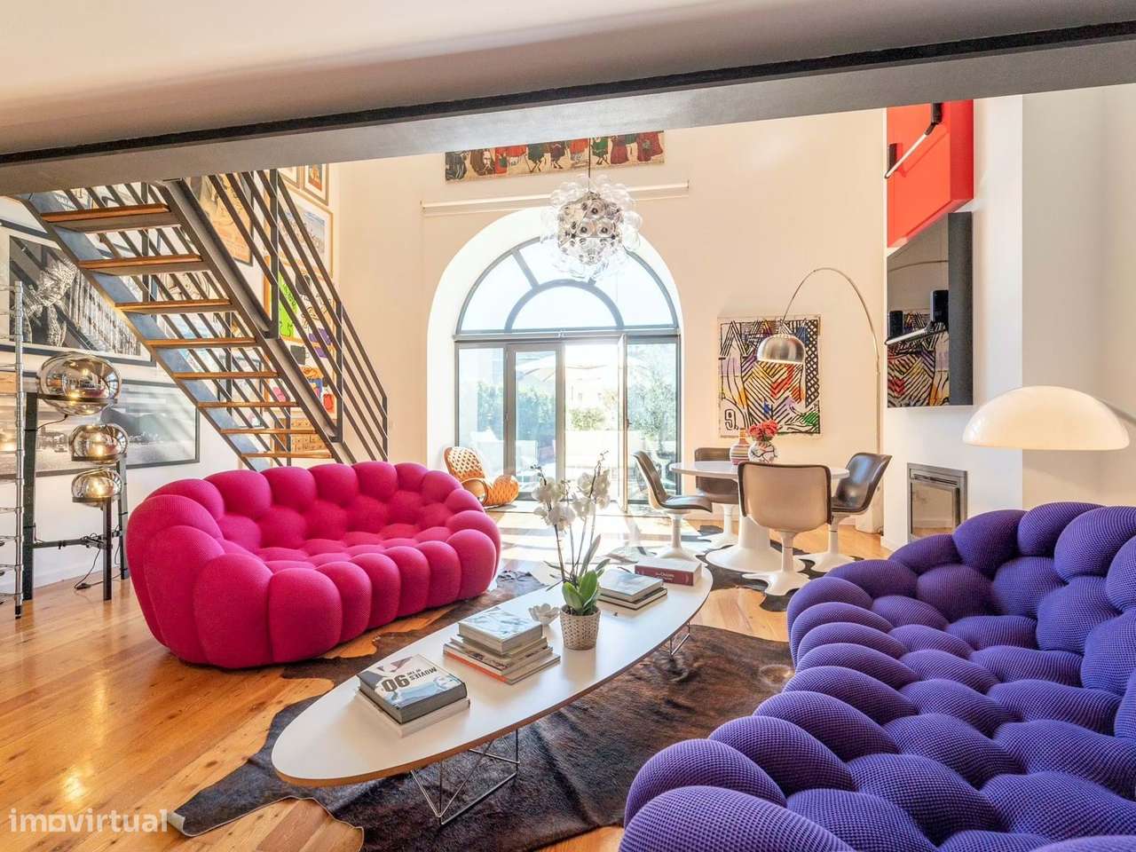 A Arte de Viver Lisboa – Loft Contemporâneo com Terraço na Estrela - Grande imagem: 3/41