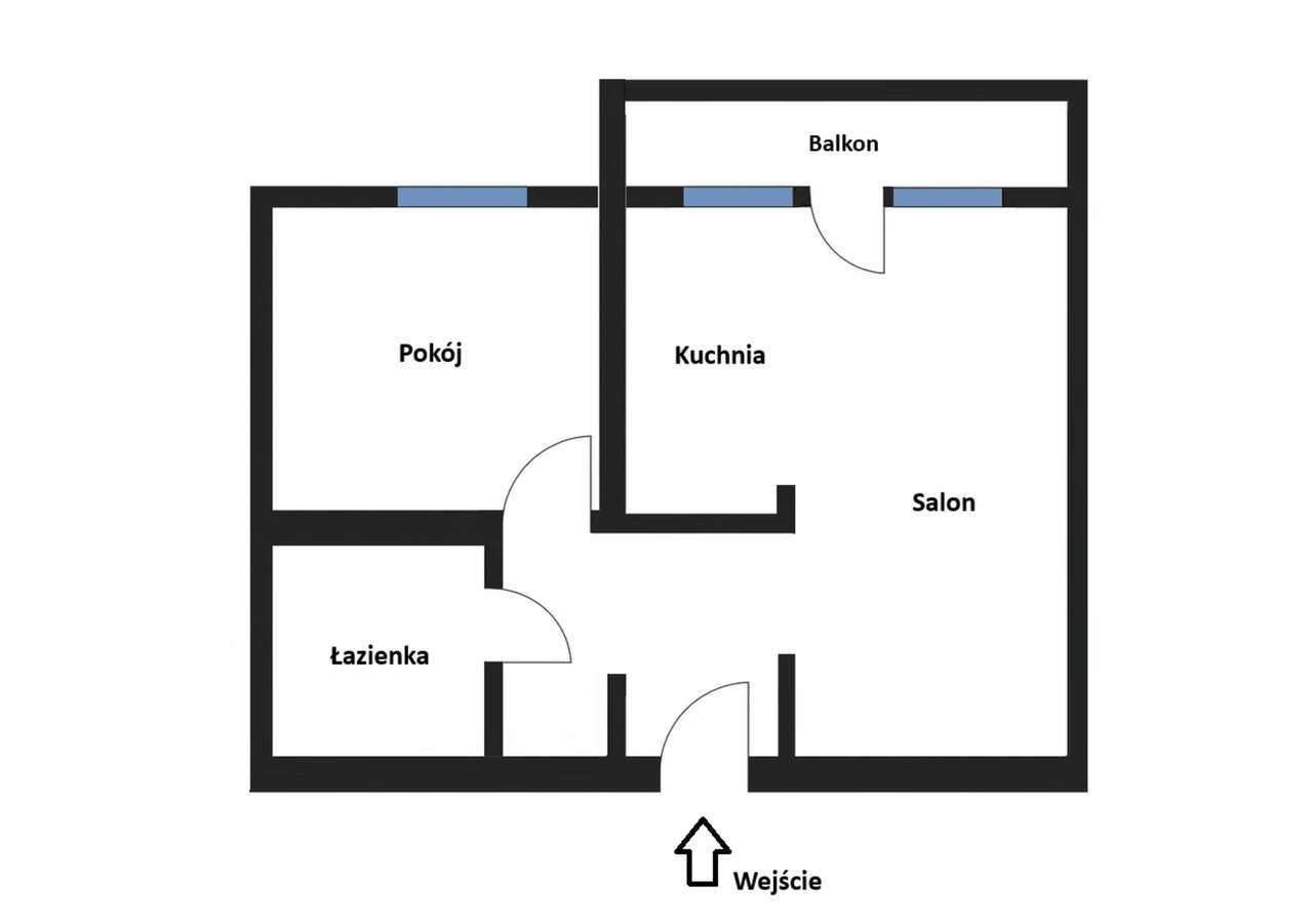 36 m2 mieszkanie z nową instalacją elektryczną, do wykończenia-4