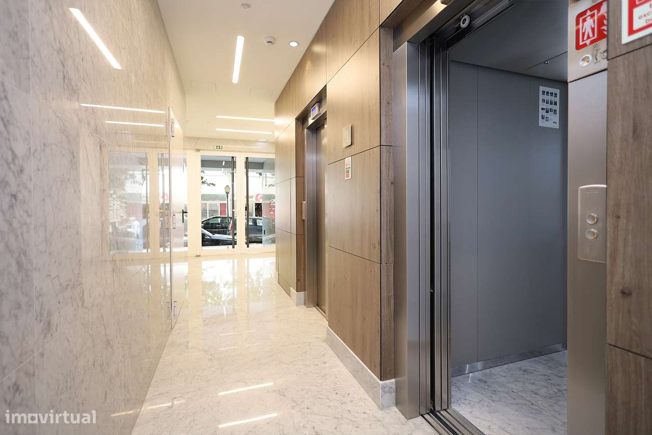 Arrendamento - T1 - Novo – Mobilado - Avenidas Novas - Grande imagem: 5/35