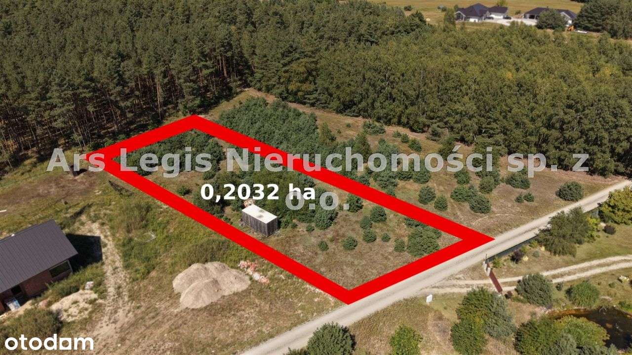 Działka, 2 032 m², Albertów-4