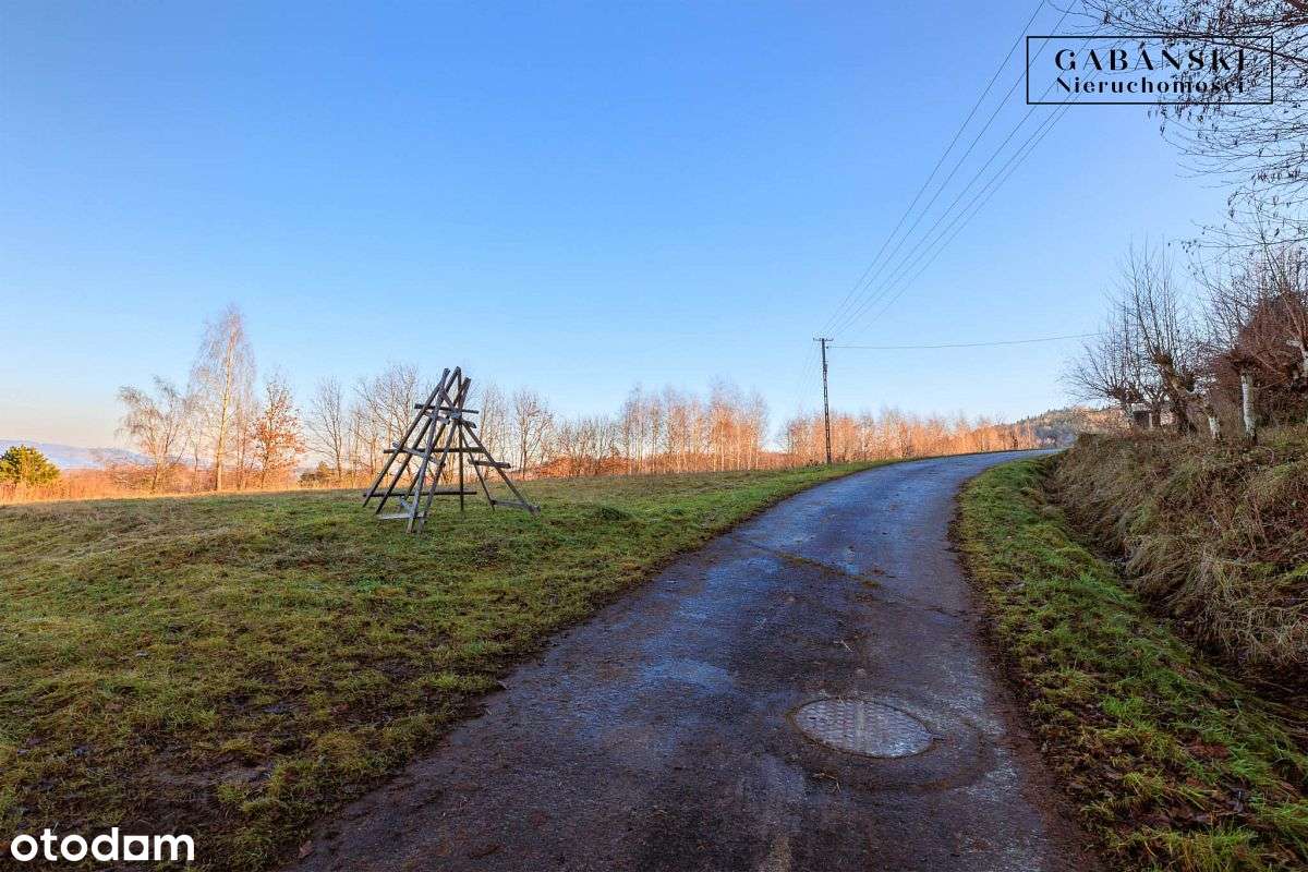 WIDOKOWA DZIAŁKA BUDOWLANA - WOLA STRÓSKA-11