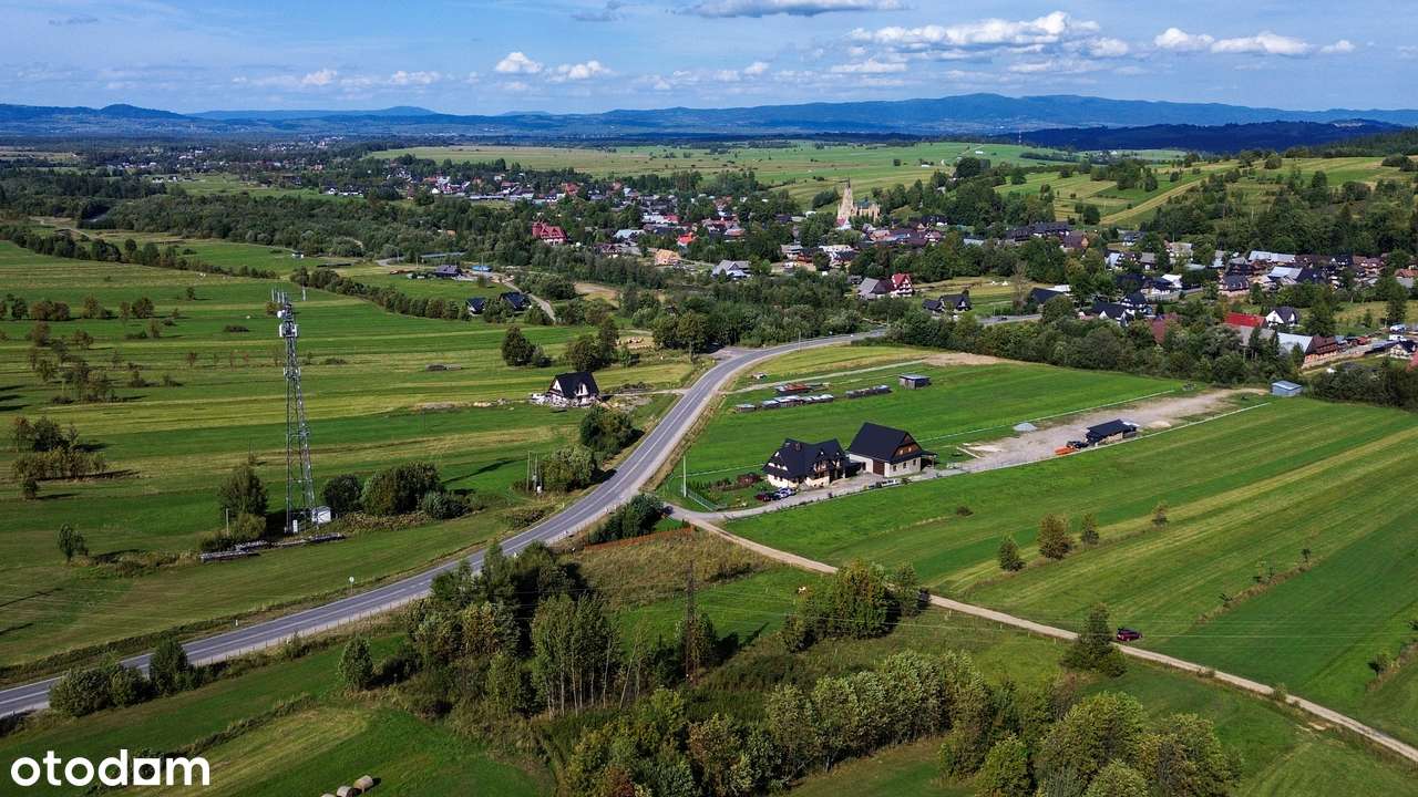 Budowlana działka z widokiem na Tatry, idealne wymiary pod dom.-3
