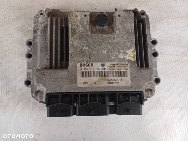 RENAULT Sterownik Komputer Silnika Bosch 0281012589 8200527725 - 1