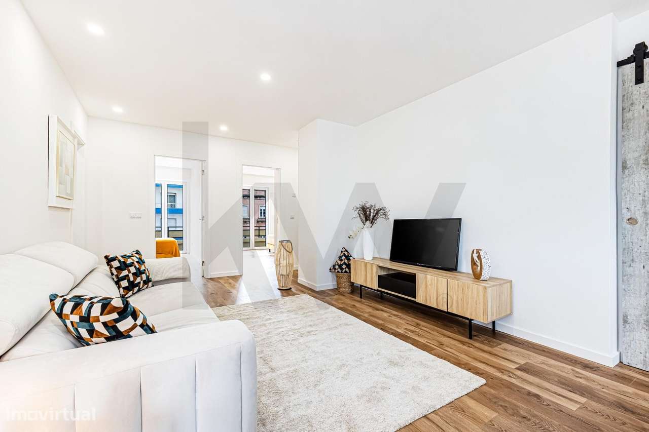 Apartamento T3 em Olhão Totalmente Remodelado - Grande imagem: 4/38