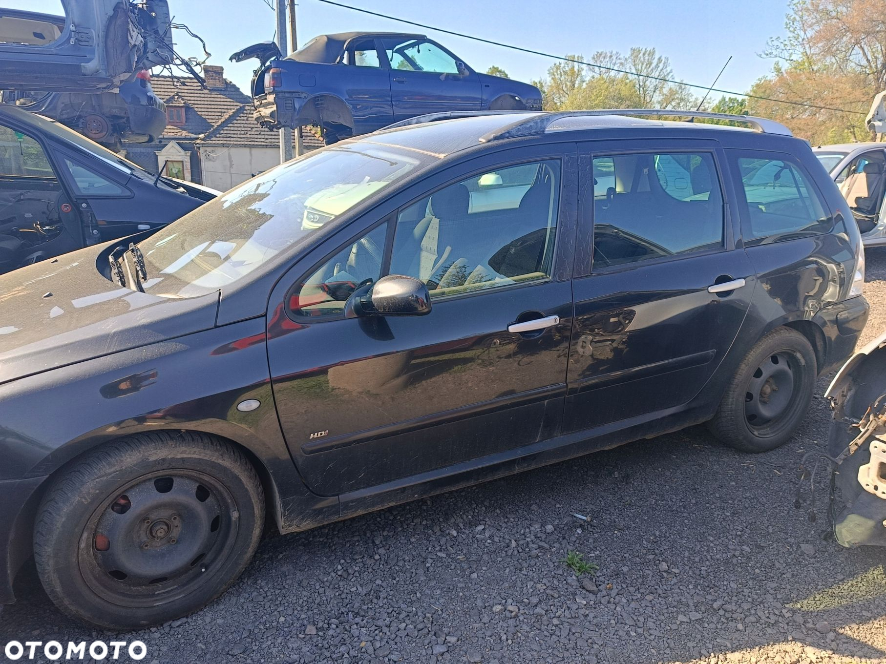 PEUGEOT 307 SW SZYBA KAROSERYJNA TYŁ LEWA PRAWA - 2